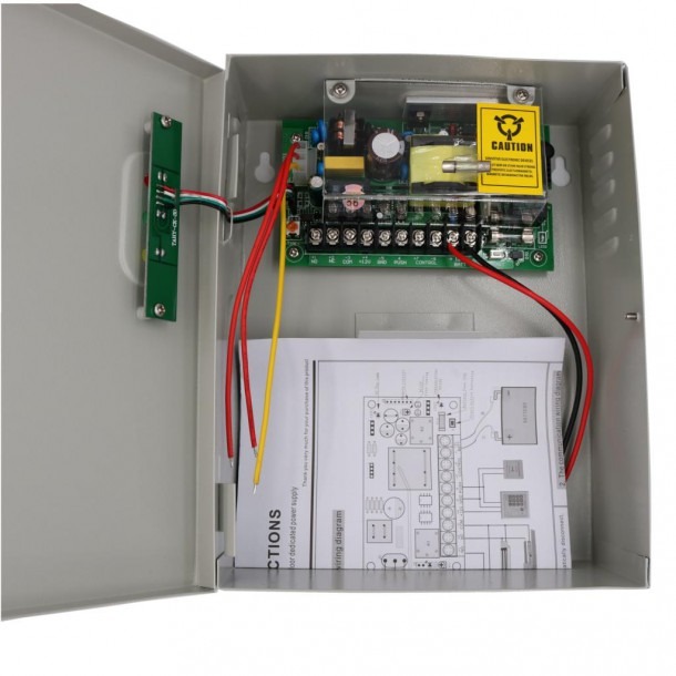 12v 5a Universal Power Supply For Door Access Control System With