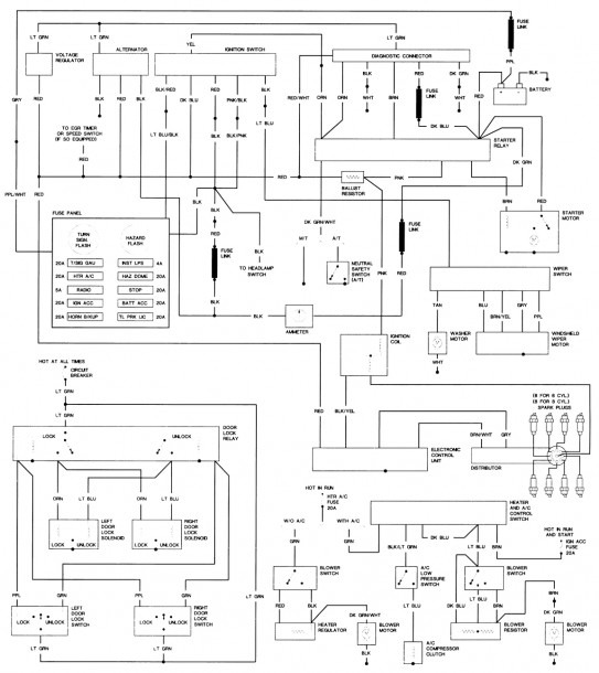 Wiring Diagram On 1983 Ford F150 Radio Wiring Diagram Free