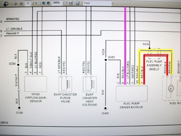 2004 Mustang Fuel Pump Wiring Diagram