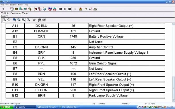Pontiac Grand Prix Engine Diagram
