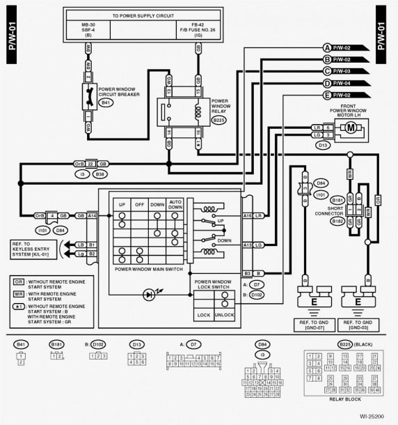 Subaru Outback Radio Wiring Harness