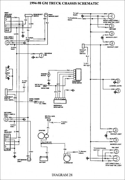 01 Silverado Wiring Diagram