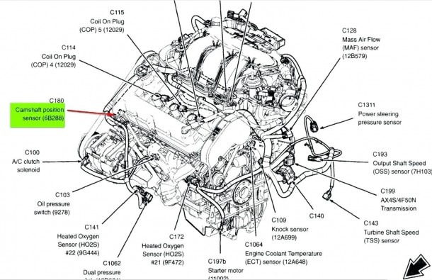 1998 Honda Accord Engine Diagram