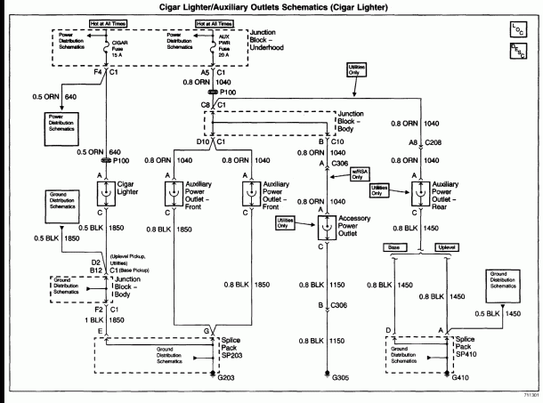 2001 Chevy Silverado Wiring Diagram