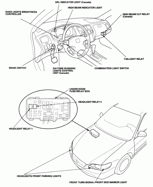 Daylight Running Lights Wiring Diagram