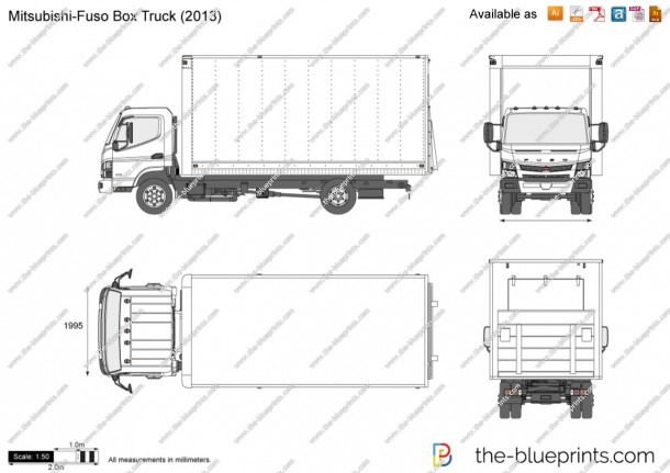 Box Truck Layout Diagram