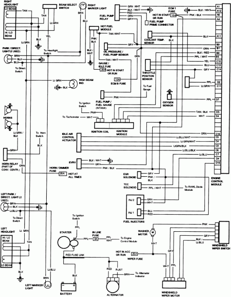 1994 Chevy Truck Wiring Diagram Free