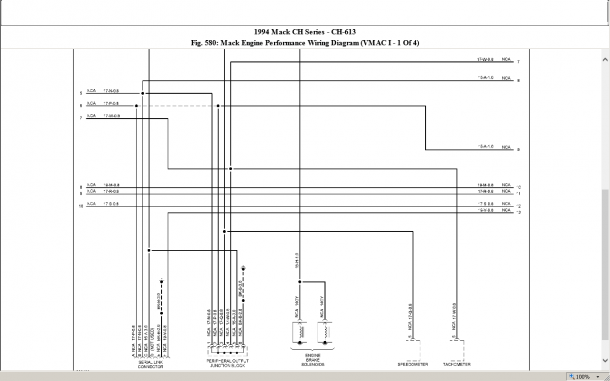 Mack Truck Fuel System Diagram