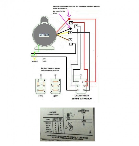 Drum Switch Wiring Schematic