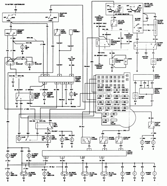 1992 Chevy 1500 Wiring Diagram