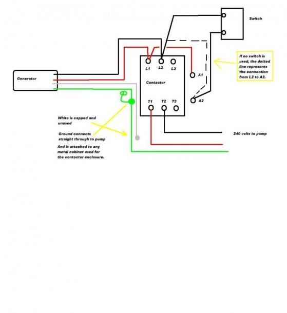 4 Pole Contactor Diagram