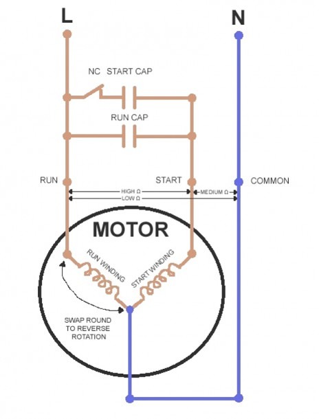 120 Ac Motor Wiring