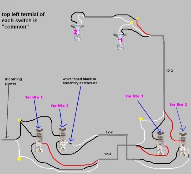 Switch Diagram 12 2 Wire