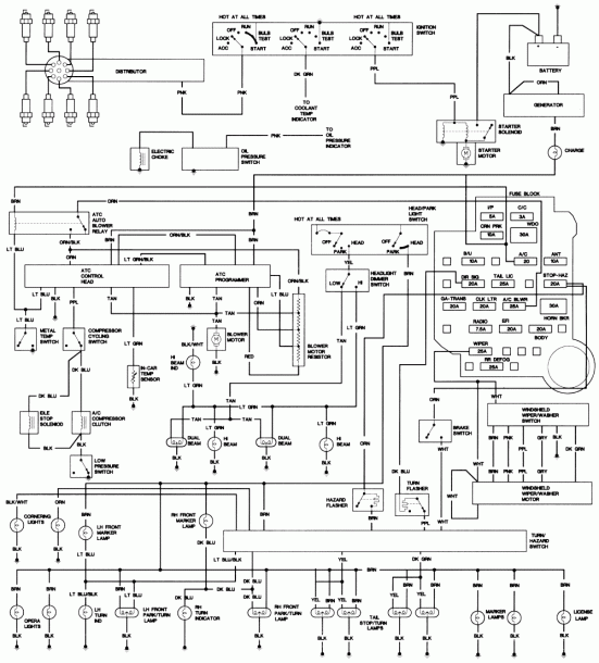 1998 Eldorado Wiring Diagram