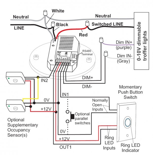 Wall Sensor Wiring Diagram