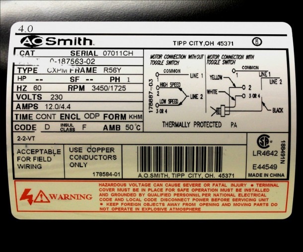 Ao Smith Motors Wiring Diagram Motor Lovely Century Electric