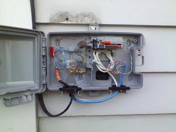 Outside Telephone Wiring