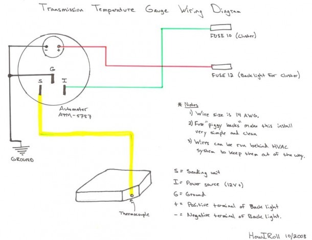 12 Voltmeter Wiring Diagram