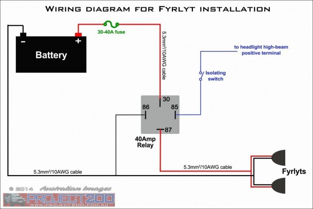 Cooling Fan Relay Wiring Cooling Fan Relay Wiring