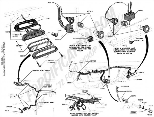 71 Ford Truck Wiring Diagram