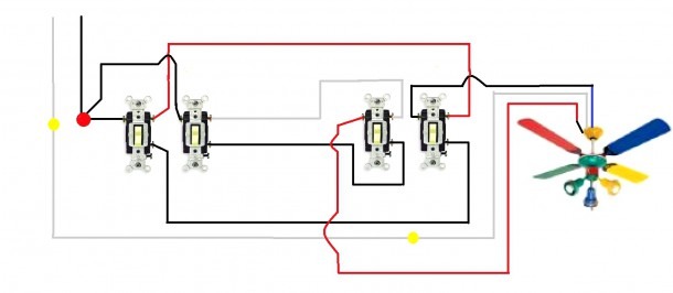 Ceiling Fan Wiring Diagram Switch