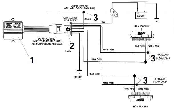 Meyer Snow Plow Wiring Harness Diagram