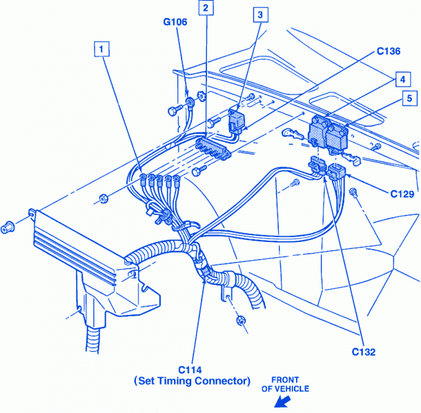 2003 Chevy Silverado Tail Light Wiring Junction Box