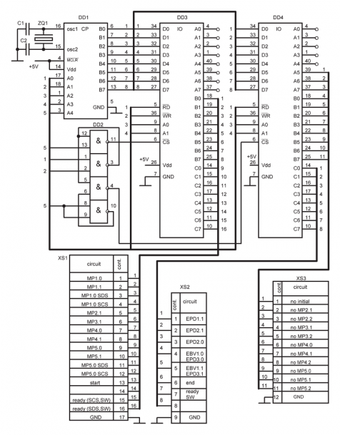 Circuit Diagram Of Microprocessor
