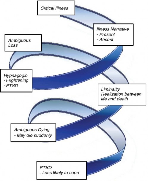 Critical Illness Results In Downward Spiral  Note  Ptsd