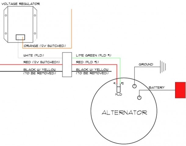 22si Alternator Wiring