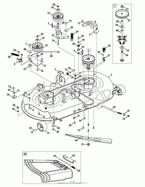 Mtd 13al78xt099 (247 203740) (t1600) (2014) Parts Diagram For