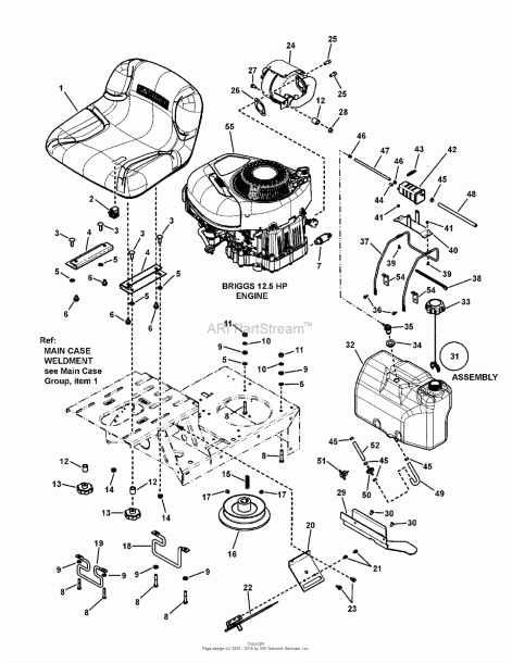 Snapper Lawn Mower Parts Diagram
