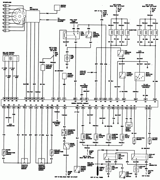 1985 Camaro Wiring Diagram