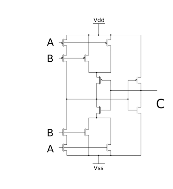 Cmos Or Gate ~ Electronic Circuit Diagram