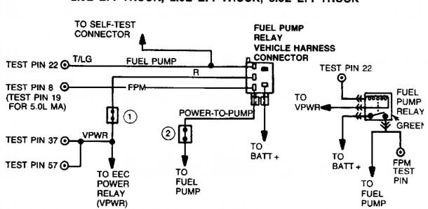 Ford Ranger Fuel Pump Wiring