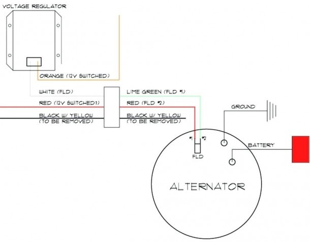 Delco Remy Alternator Diagram