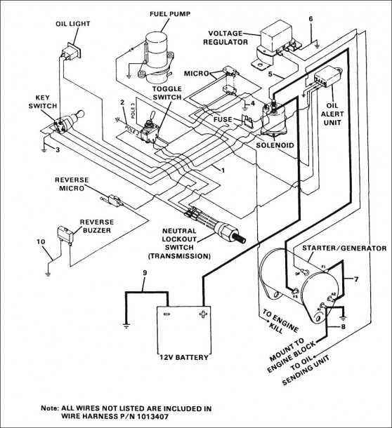 Club Car Wiring Diagram