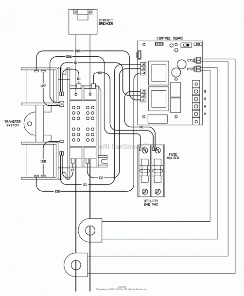 Generac Manual Transfer Switch Wiring Diagram
