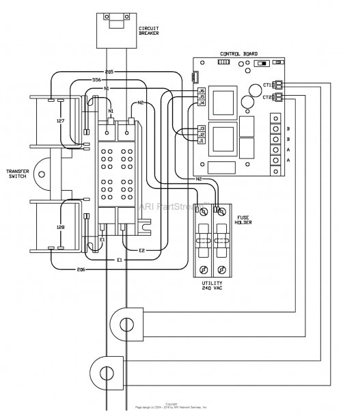 Generator Manual Transfer Switch Wiring Diagram