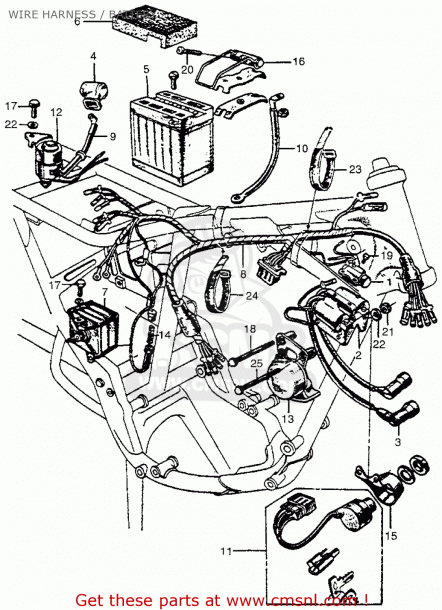 Honda Gl1200 Motorcycle Wiring Diagrams