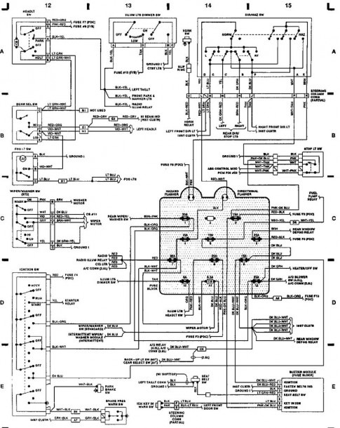 2013 Jeep Wrangler Fuse Box Diagram