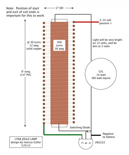C F L Circuit Diagram