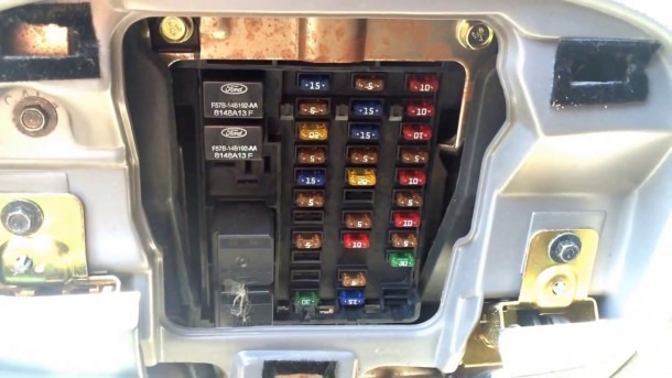 Fuse Diagram For 1997 Ford F150