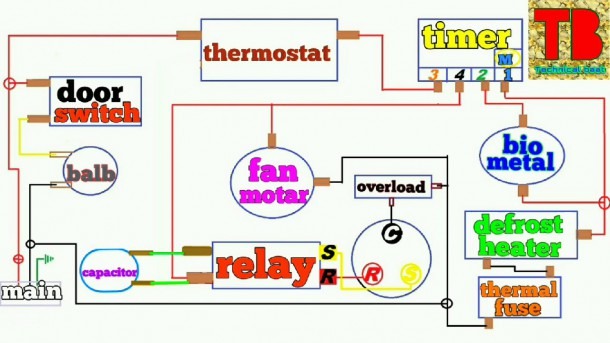 Refrigerator Circuit Diagram Pdf