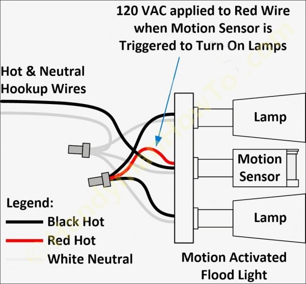 Motion Sensor Wiring Diagram