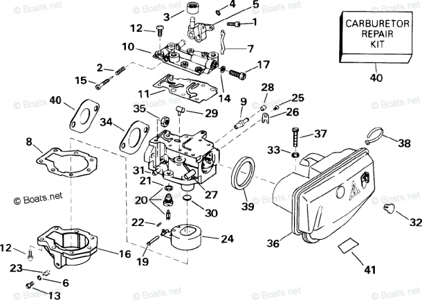Johnson Outboard Parts By Year 2001 Oem Parts Diagram For