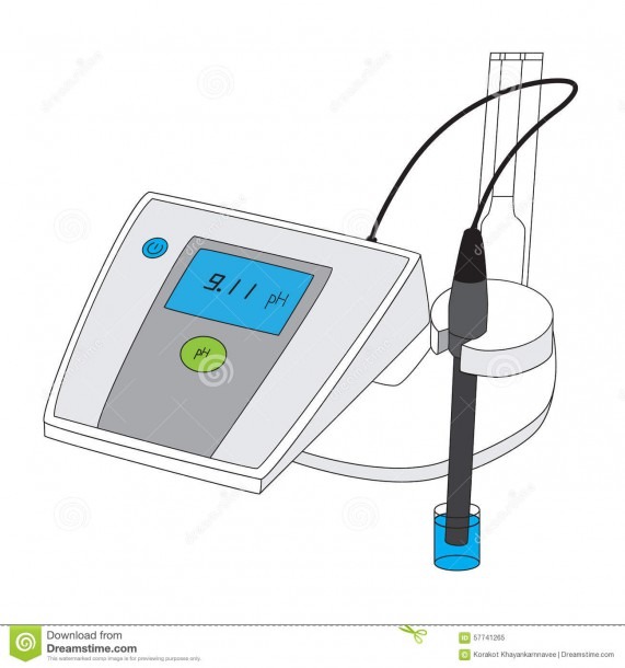 Ph Meter To Measure The Acidity