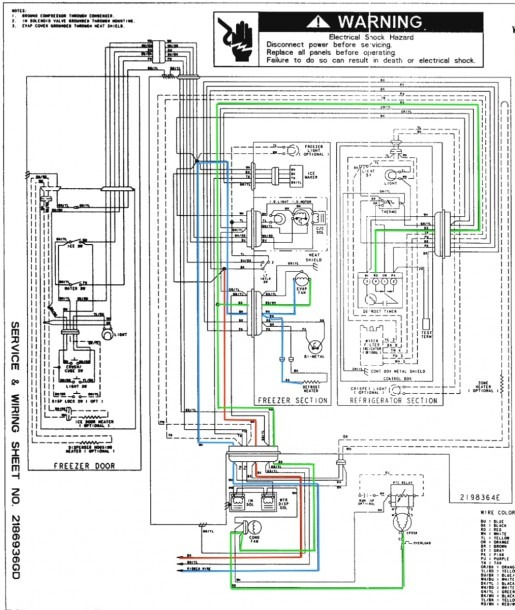 Refrigeration Wiring Diagram