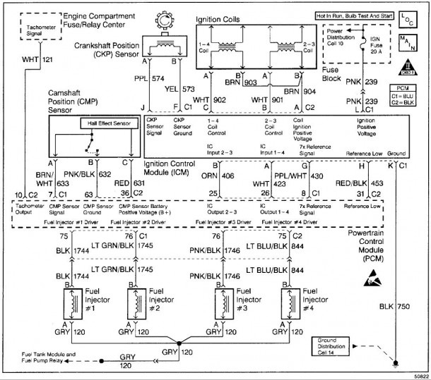 2004 Pontiac Grand Am Engine Diagram