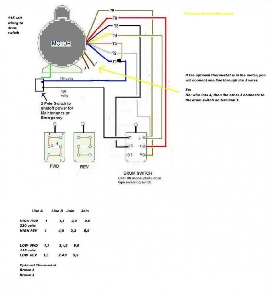 Reversing Switch Wiring Diagram South Bend